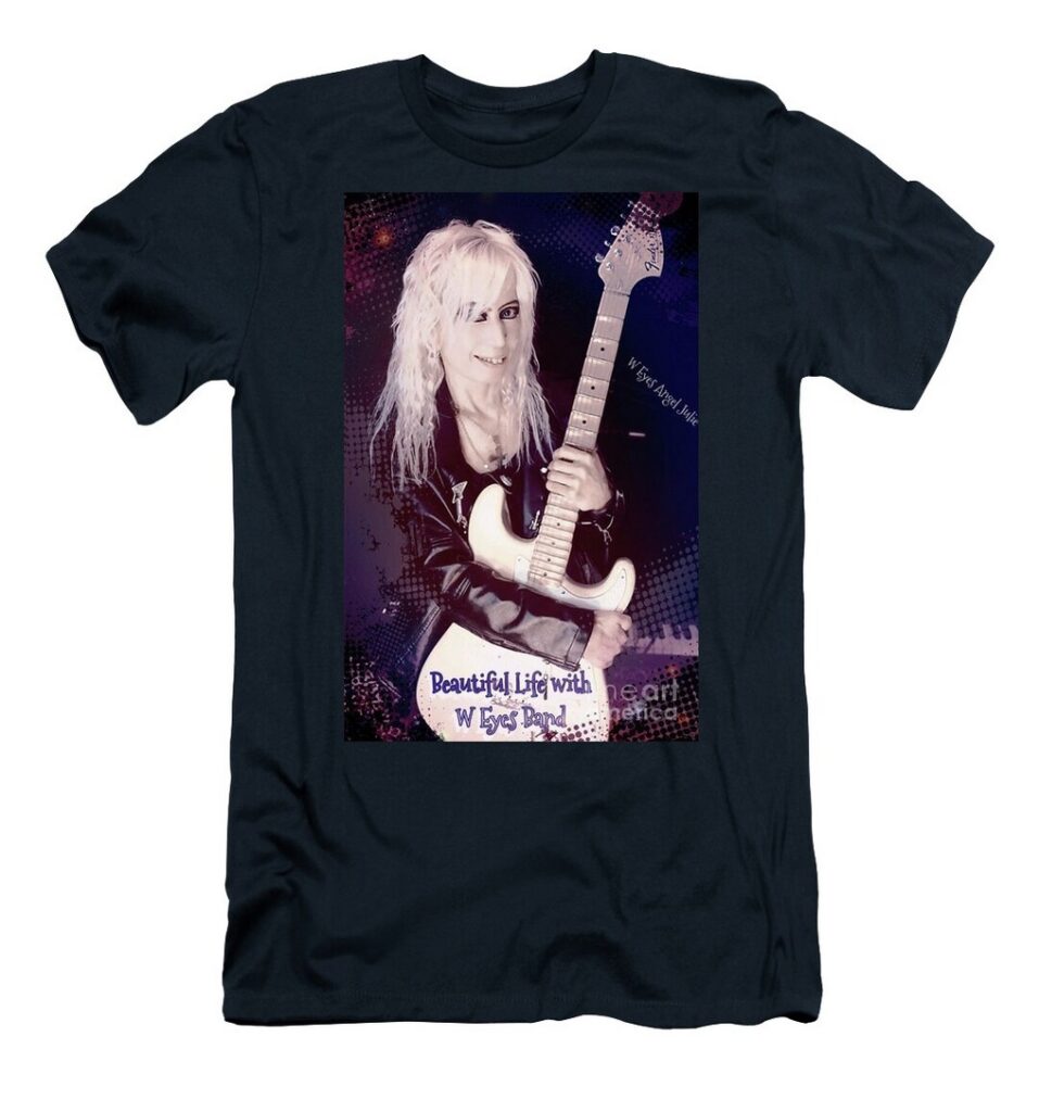 Beautiful Life with W Eyes Band T-shirt