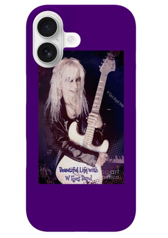 Beautiful Life with W Eyes Band Iphone case