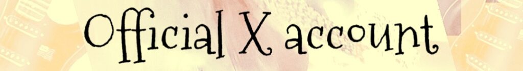 X account 